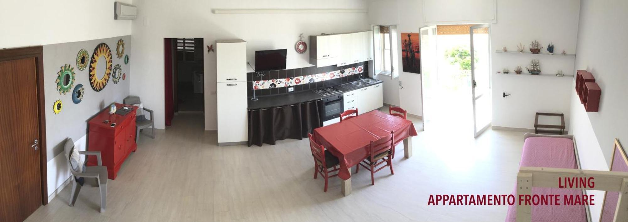 Bilocali Approdo "Fronte Mare" E "Lato Strada" Villa Порто Чезарео Екстериор снимка